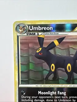 Pokemon TCG Umbreon 10/90 Undaunted Reverse Holo Rare Card MP - Image 2