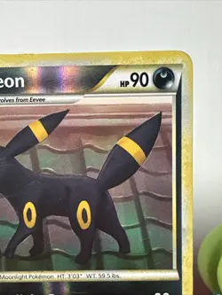 Pokemon TCG Umbreon 10/90 Undaunted Reverse Holo Rare Card MP - Image 3