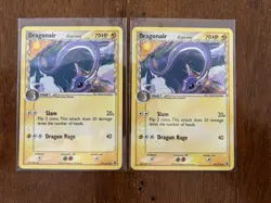 Pokemon TCG EX Delta Species Dragonair Lot 2 Cards 41/113 2005 Nintendo English - Image 1