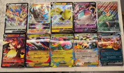 (Lot Of 10) Pokemon TCG Jumbo Cards LP-NM, No Duplicates - Image 1