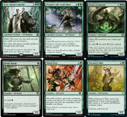 Custom Commander Deck - Yeva, Nature's Herald - Elves - EDH Elf Magic Cards - NM - Image 1