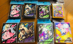 Pokemon Center Lono & Lillie & Hop & N Card Deck Shield Sleeves Box Case Set New - Image 1