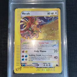 Pokemon Card-Ho-Oh-Skyridge-Holo-149/144-Crystal-ENG - Image 2