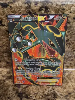 Pokemon TCG Rayquaza ex 123/124 (Full Art) Dragons Exalted LP - Image 2
