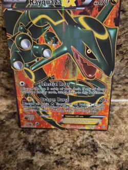 Pokemon TCG Rayquaza ex 123/124 (Full Art) Dragons Exalted LP - Image 3