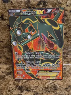 Pokemon TCG Rayquaza ex 123/124 (Full Art) Dragons Exalted LP - Image 5