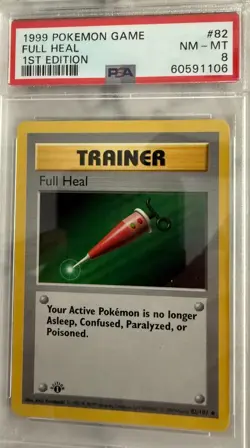 1999 Pokemon Game Full Heal 1st Edition - Image 1