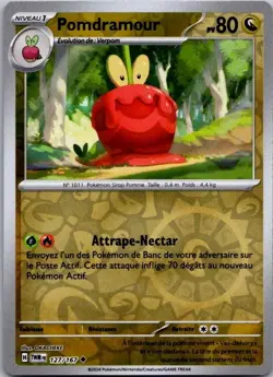 Carte Pokemon Pomdramour 127/167 Reverse 2024 - Image 1