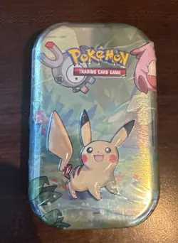Pokemon TCG Kanto Friends Pikachu Mini Tin - Sealed - Single tin - Image 1