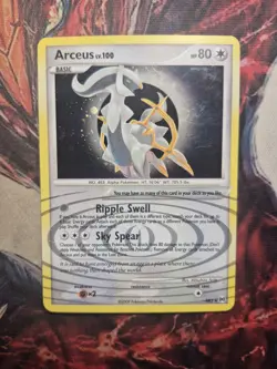 Arceus AR5 Holo Rare Platinum Arceus Pokemon 247 LP - Image 1