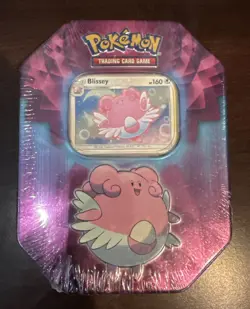 Pokemon 2019 Strong Bond Tin Blissey TCG Factory SEALED! - Image 1