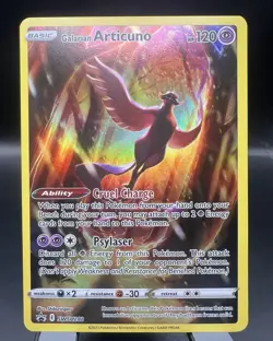 Galarian Articuno SWSH282 Black Star Promo Pokemon Sword & Shield Promos NM - Image 1