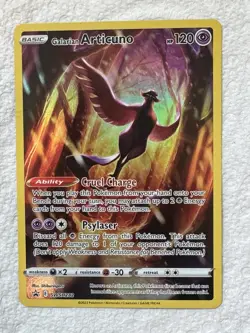 Pokemon TCG Galarian Articuno Sword & Shield SWSH282 Black Star Promo NM - Image 1