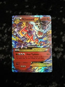 Pokemon TCG Holo Ultra Rare Mega M Charizard 12/83 2016 - Image 1