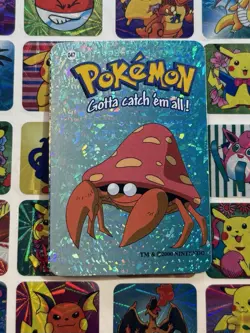 Pokemon 151 Vintage Pocket Monsters Vending HOLO Prism Sticker 2000 Nintendo - Image 3