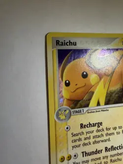 Pokemon TCG Raichu EX FireRed & LeafGreen Holo Rare 12/112 2004 80 HP - Image 4