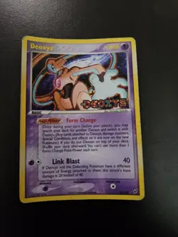 Pokemon TCG Deoxys 16/107 EX Deoxys Holo Stamped HP - Image 1
