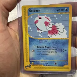 Goldeen 78/147 - Aquapolis Non Holo Pokemon TCG WOTC LP+ Vintage Nintendo Common - Image 1