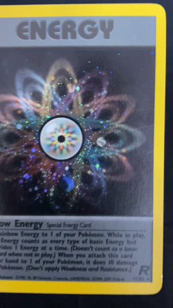 Pokemon - Rainbow Energy (17) - Unlimited Holofoil - Team Rocket (TR) - Image 2