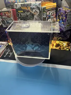Paldean Fates Pokemon Center Elite Trainer Box PC ETB Sealed w/ Acrylic Case - Image 1