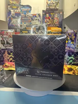Paldean Fates Pokemon Center Elite Trainer Box PC ETB Sealed w/ Acrylic Case - Image 2