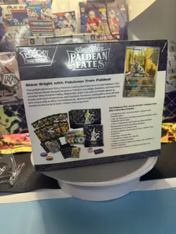 Paldean Fates Pokemon Center Elite Trainer Box PC ETB Sealed w/ Acrylic Case - Image 5