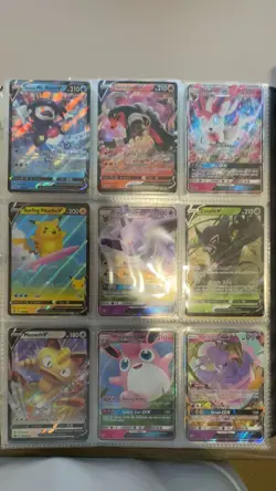 3 BINDER PAGES POKEMON GX COLLECTION!! - Image 1