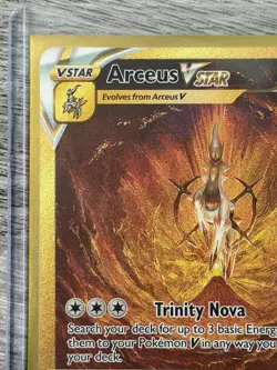Arceus VSTAR GG70/GG70 Pokemon TCG Crown Zenith Holo Card Secret Rare Gold - Image 4