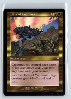(4x) Fires of Yavimaya Invasion Uncommon – MTG Magic the Gathering Card - Image 1