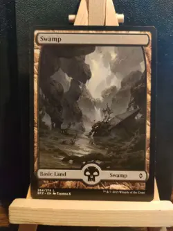 Full Art Swamp - 1 of Each Art - Battle for Zendikar 260 261 262 263 264 - NM - Image 3