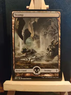 Full Art Swamp - 1 of Each Art - Battle for Zendikar 260 261 262 263 264 - NM - Image 5