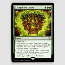 Archdruid's Charm - MKM #151 Rare - NM / Mint Murder at Markov Single - Image 1