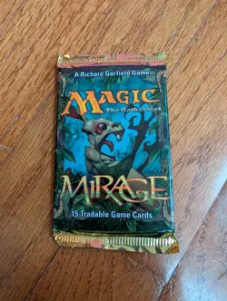 Magic The Gathering Mirage Booster Pack Sealed Polymorph MTG - Image 1
