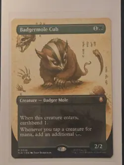 Badgermole Cub 0326 Avatar: The Last Airbender Creature Green Regular - Image 1