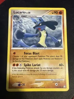 Lucario LV.35 61/146 Legends Awakened Pokemon Card Non-Holo - Image 1