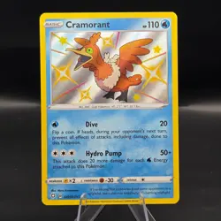 Cramorant SV030/SV122 Shiny Vault Holo Rare Pokemon Shining Fates NM - Image 1