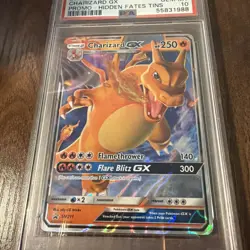 2019 Black Star Promo Hidden Fates Tins # SM211 Charizard GX PSA 10 GEM MINT! - Image 3