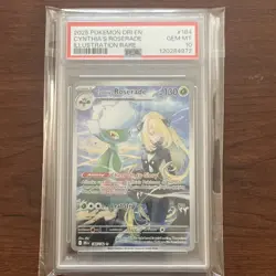 2025 Pokemon Cynthia's Roserade Sv10 184/182 Illustration Rare PSA 10 - Image 1