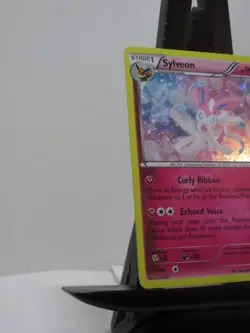Sylveon 72/111 Cracked Ice Holo Rare Furious Fists Pokemon TCG - Image 2
