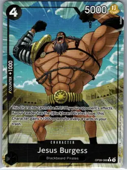 Jesus Burgess (Alt Art) OP09-086 English PRB02 - One Piece - NM - Image 1