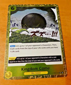 ONE PIECE ENGLISH CARD GAME CARTE HOLO CARTE EB01-059 EN MINT - Image 1