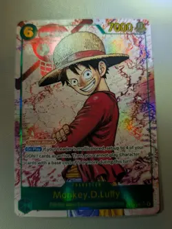 Monkey D Luffy Alt Art (SEC*) OP13-118 - V2 ONE PIECE ENGLISH - Image 1