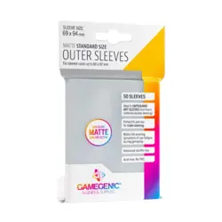 GameGenic Card Sleeves Outer Sleeves - Matte Standard (69x94mm) New - Image 1