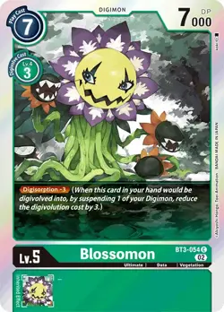 BT3-054 Blossomon RB1 Reprint - Digimon Card Game - Image 1