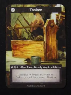 Sorcery Contested Realm GOTHIC TOOL BOX Artifact - Image 1