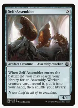 Self-Assembler | MTG KLD | Pauper Tron EDH ETB Assembly-Worker Tutor | LP - Image 1