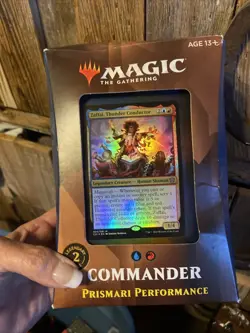 Magic: The Gathering Commander Prismari Performance Deck Zaffai Legendary Foil - Image 1