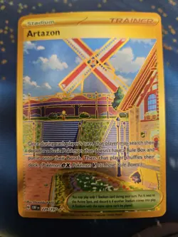 Pokemon TCG Artazon 229/197 SV03: Obsidian Flames Holo Lightly Played - Image 1
