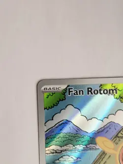 Ascended Heroes Fan Rotom 250/217 Illustration Rare IR Full Art Pokemon Card NM - Image 2
