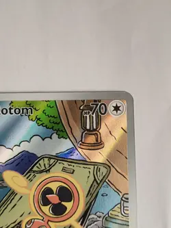 Ascended Heroes Fan Rotom 250/217 Illustration Rare IR Full Art Pokemon Card NM - Image 3